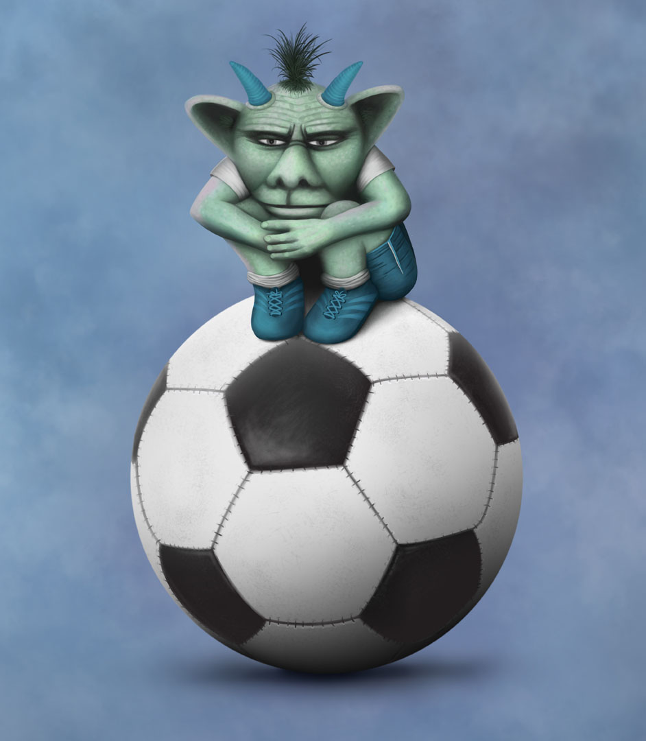 The Grumpling Is Not Playing Illustration