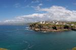 Port Isaac From The Cliffs Panorama