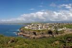 Port Isaac From The Cliffs Panorama