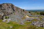 Cheesewring Quarry Panorama, Bodmin Moor, Cornwall