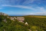 Both Coasts of Cornwall, Panorama from Rosewall Hill